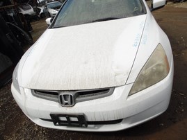 2003 HONDA ACCORD LX WHITE 4DR 2.4L VTEC AT A18800